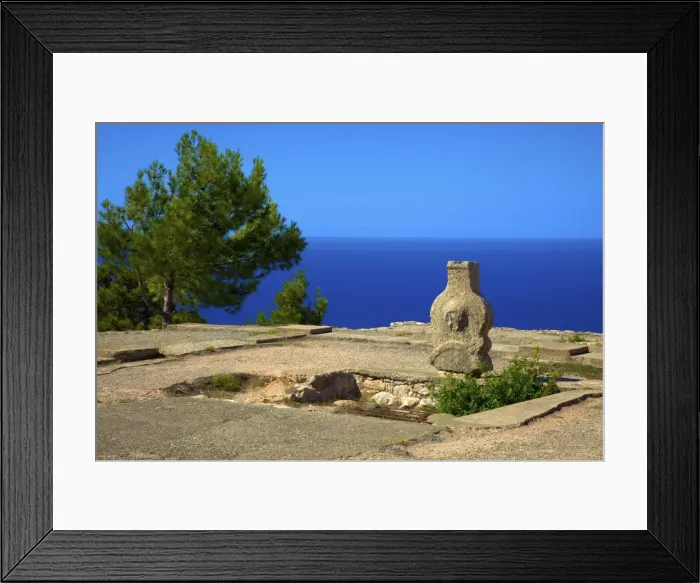 Framed Print : Ruins of Ancient Palace, Vouni, North Cyprus, Cyprus, Mediterranean, Europe Framed Print : Ruins of Ancient Palace, Vouni, North Cyprus, Cyprus, Mediterranean, Europe
