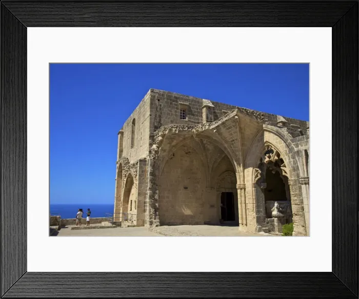 Framed Print : Bellapais Abbey, Bellapais, North Cyprus, Cyprus, Europe Framed Print : Bellapais Abbey, Bellapais, North Cyprus, Cyprus, Europe