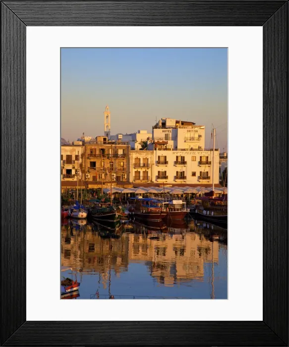 Framed Print : Kyrenia Harbour, Kyrenia, North Cyprus, Cyprus, Mediterranean, Europe Framed Print : Kyrenia Harbour, Kyrenia, North Cyprus, Cyprus, Mediterranean, Europe