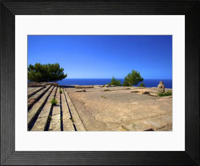 Framed Print : Ruins of Ancient Palace, Vouni, North Cyprus, Cyprus, Mediterranean, Europe Framed Print : Ruins of Ancient Palace, Vouni, North Cyprus, Cyprus, Mediterranean, Europe
