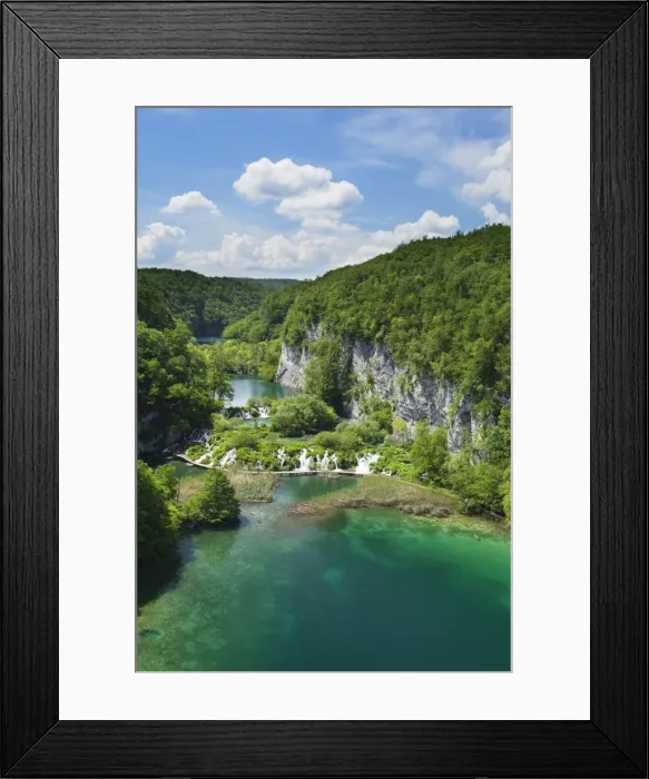 Framed Print : Gavanovac Lake and Milanovac Lake, Plitvice Lakes National Park, UNESCO World Heritage Site, Croatia, Europe Framed Print : Gavanovac Lake and Milanovac Lake, Plitvice Lakes National Park, UNESCO World Heritage Site, Croatia, Europe