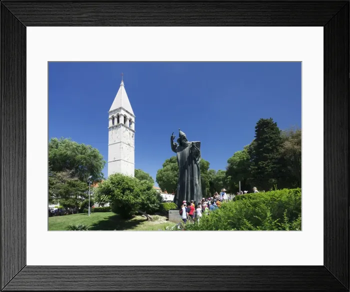 Framed Print : Grugur Ninski monument, Split, Dalmatiia, Croatia, Europe Framed Print : Grugur Ninski monument, Split, Dalmatiia, Croatia, Europe