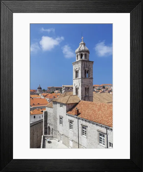 Framed Print : Dominican Monastery, Old Town, UNESCO World Heritage Site, Dubrovnik, Dalmatia, Croatia, Europe Framed Print : Dominican Monastery, Old Town, UNESCO World Heritage Site, Dubrovnik, Dalmatia, Croatia, Europe