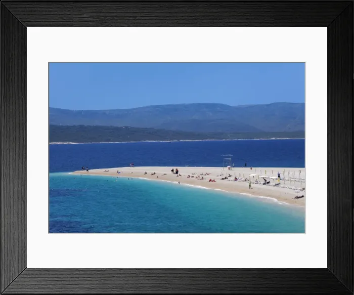 Framed Print : Beach, Zlatni Rat (Golden Horn) and the island of Hvar in the background, Bol, Brac Island, Dalmatia, Croatia, Europe Framed Print : Beach, Zlatni Rat (Golden Horn) and the island of Hvar in the background, Bol, Brac Island, Dalmatia, Croatia, Europe
