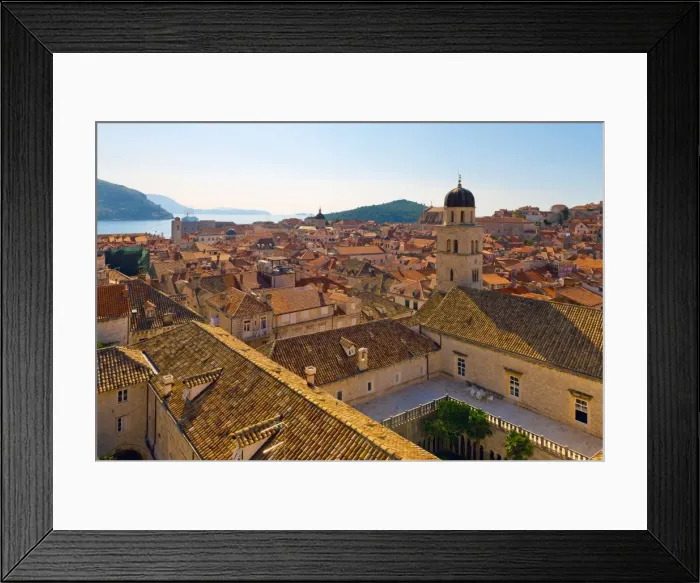 Framed Print : The Tower of the Franciscan Monastery, Old Town (Stari Grad), UNESCO World Heritage Site, Dubrovnik, Dalmatia, Croatia, Europe Framed Print : The Tower of the Franciscan Monastery, Old Town (Stari Grad), UNESCO World Heritage Site, Dubrovnik, Dalmatia, Croatia, Europe