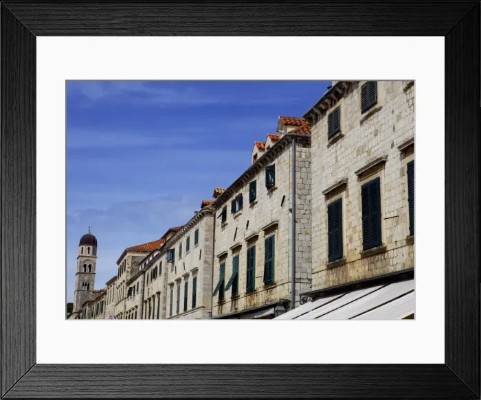 Framed Print : Main street Stradun (Placa) in the old town of Dubrovnik, UNESCO World Heritage Site, Croatia, Europe Framed Print : Main street Stradun (Placa) in the old town of Dubrovnik, UNESCO World Heritage Site, Croatia, Europe