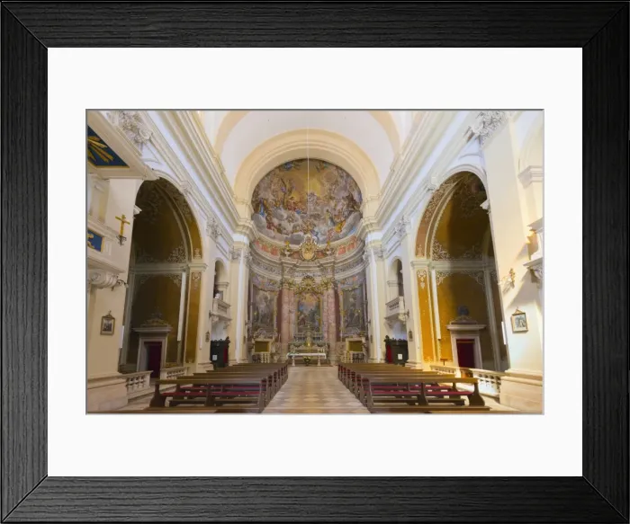Framed Print : Jesuit Church of St. Ignatius of Loyola, Old Town (Stari Grad), Dubrovnik, Dalmatia, Croatia, Europe Framed Print : Jesuit Church of St. Ignatius of Loyola, Old Town (Stari Grad), Dubrovnik, Dalmatia, Croatia, Europe