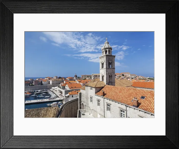 Framed Print : Dominican Monastery, Old Town, UNESCO World Heritage Site, Dubrovnik, Dalmatia, Croatia, Europe Framed Print : Dominican Monastery, Old Town, UNESCO World Heritage Site, Dubrovnik, Dalmatia, Croatia, Europe