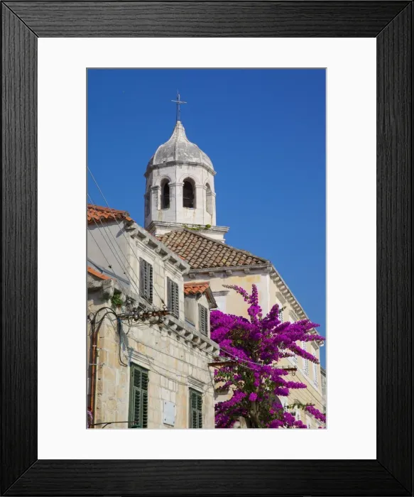 Framed Print : Church of St. Nicholas, Cavtat, Dubrovnik Riviera, Dalmatian Coast, Dalmatia, Croatia, Europe Framed Print : Church of St. Nicholas, Cavtat, Dubrovnik Riviera, Dalmatian Coast, Dalmatia, Croatia, Europe