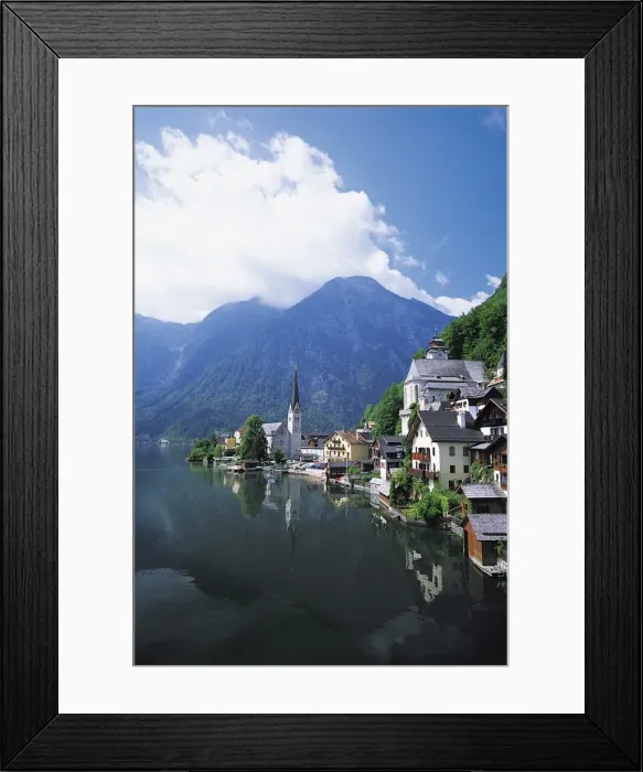 Framed Print : Hallstatt, Austria Framed Print : Hallstatt, Austria