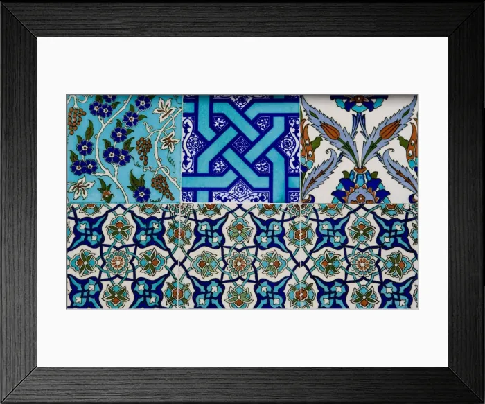 Framed Print : Decorative ceramic tiles, Cavalry Bazaar, Istanbul, Turkey, Western Asia Framed Print : Decorative ceramic tiles, Cavalry Bazaar, Istanbul, Turkey, Western Asia