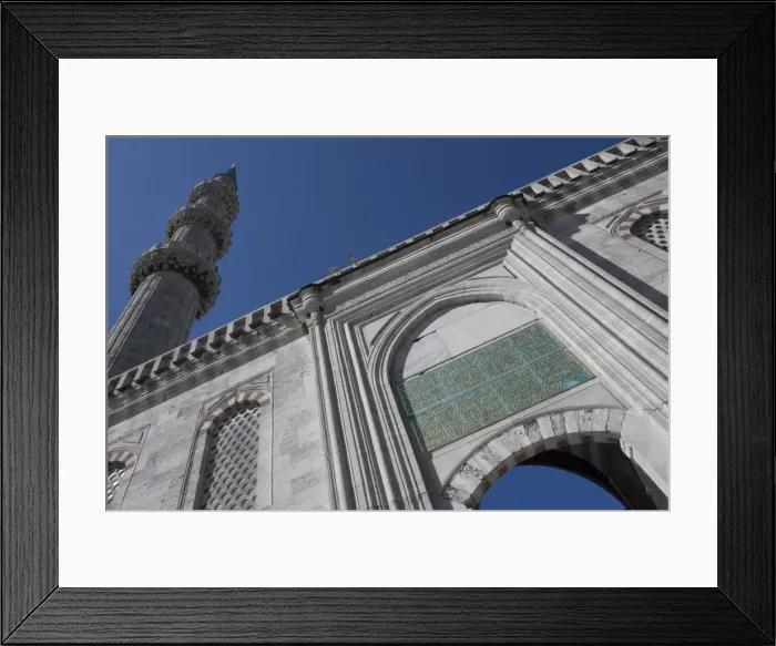 Framed Print : Entrance to the courtyard, with minaret, Blue Mosque, Istanbul, Turkey, Western Asia Framed Print : Entrance to the courtyard, with minaret, Blue Mosque, Istanbul, Turkey, Western Asia
