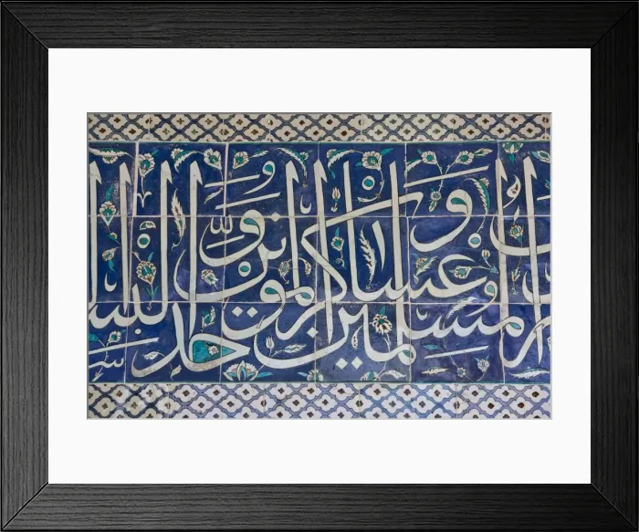 Framed Print : Decorative tiles in Topkapi Palace, Istanbul, Turkey, Western Asia Framed Print : Decorative tiles in Topkapi Palace, Istanbul, Turkey, Western Asia