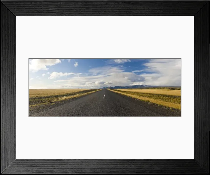 Framed Print : Highway One, South Iceland, Polar Regions Framed Print : Highway One, South Iceland, Polar Regions