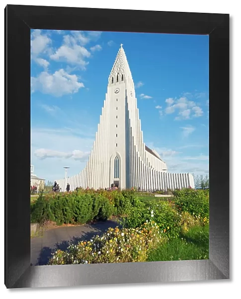 Hallgrimskirkja church, Reykjavik, Iceland, Polar Regions