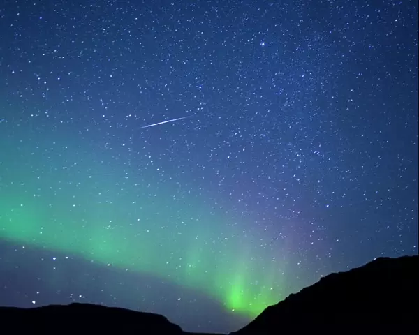 The Northern Lights (Aurora Borealis), Vik, Iceland, Polar Regions