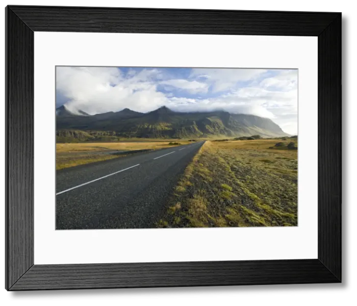 Framed Print : Highway 1, South Iceland, Polar Regions Framed Print : Highway 1, South Iceland, Polar Regions
