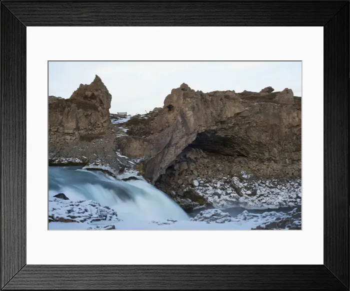 Framed Print : Godafoss waterfall, Iceland, Polar Regions Framed Print : Godafoss waterfall, Iceland, Polar Regions