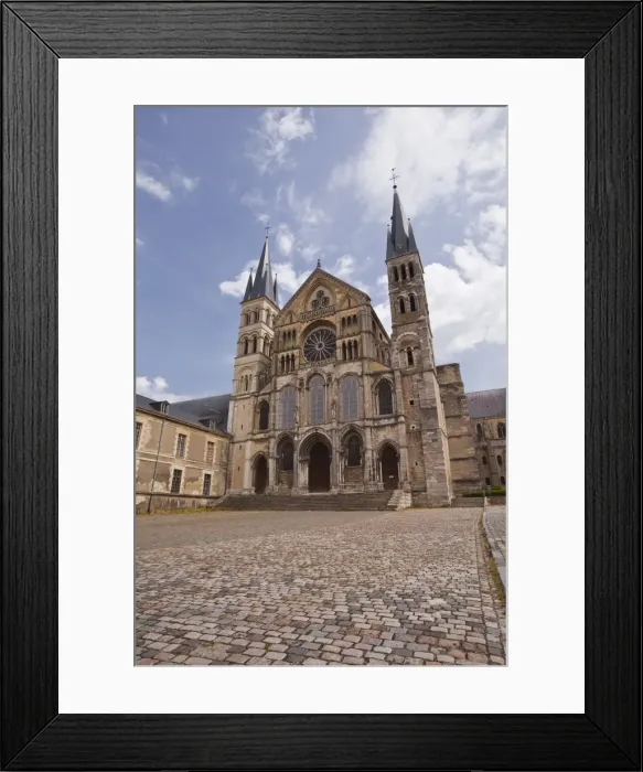 Framed Print : Basilique Saint Remi in the city of Reims, Champagne Ardenne, France, Europe Framed Print : Basilique Saint Remi in the city of Reims, Champagne Ardenne, France, Europe