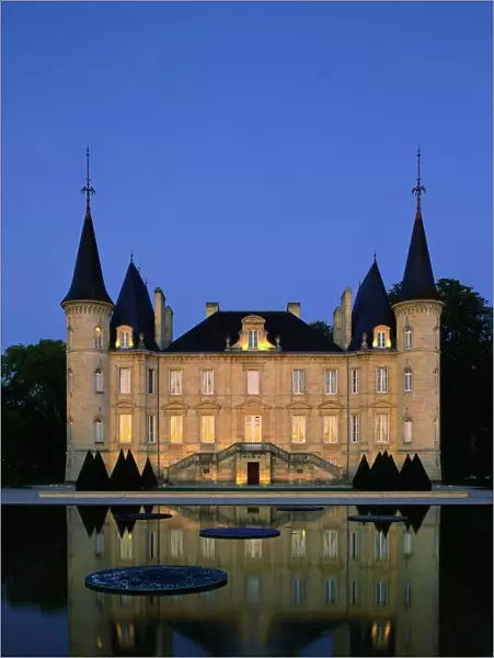Chateau Pichon Longueville, Bordeaux, France