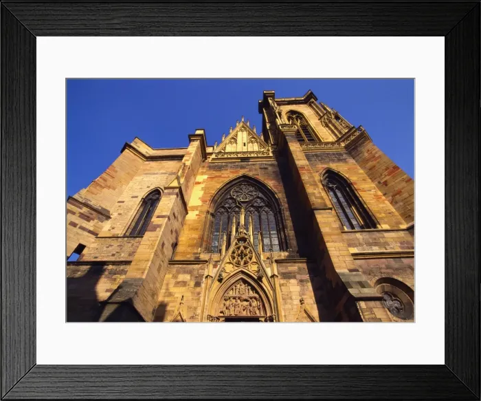 Framed Print : Church in Colmar, Alsace, France Framed Print : Church in Colmar, Alsace, France