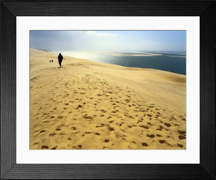 Framed Print : Dune de Pilat, Gironde, Aquitaine, France Framed Print : Dune de Pilat, Gironde, Aquitaine, France