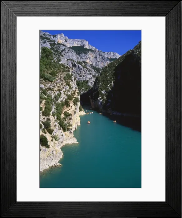 Framed Print : Les Gorges du Verdon, Provence, France Framed Print : Les Gorges du Verdon, Provence, France