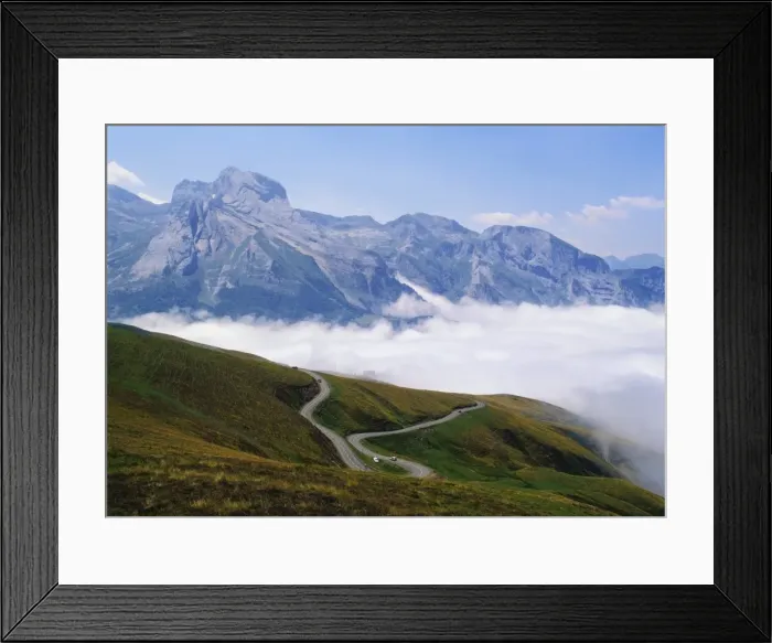 Framed Print : Col D Aubisque, Pyrenees Atlantiques, Aquitaine, France Framed Print : Col D Aubisque, Pyrenees Atlantiques, Aquitaine, France