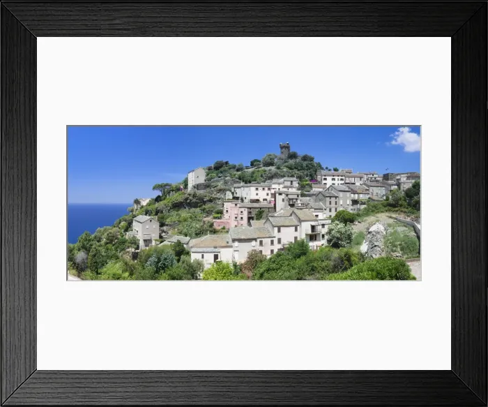 Framed Print : Nonza, Corsica, France, Mediterranean, Europe Framed Print : Nonza, Corsica, France, Mediterranean, Europe