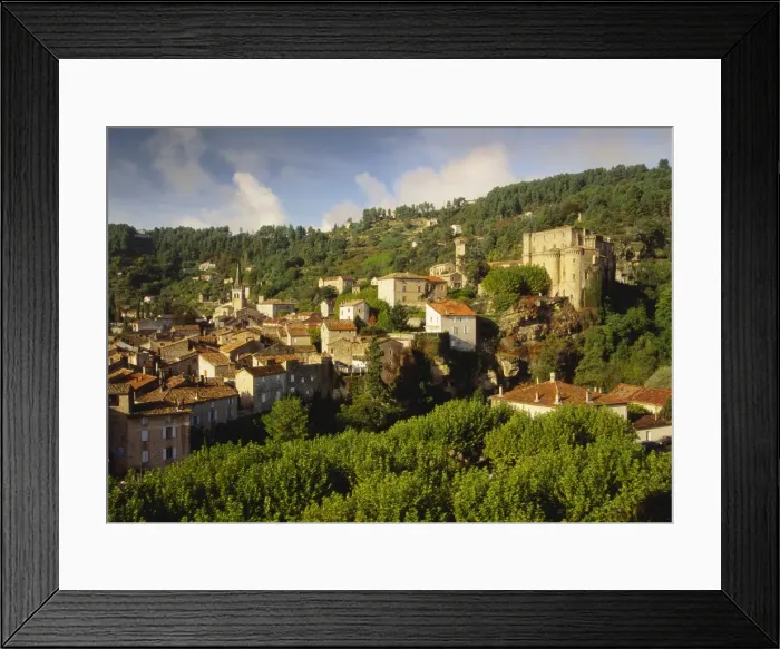 Framed Print : Largentiere, Ardeche, France Framed Print : Largentiere, Ardeche, France