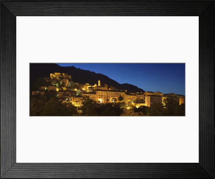 Framed Print : Corte, Corsica, France, Mediterranean, Europe Framed Print : Corte, Corsica, France, Mediterranean, Europe
