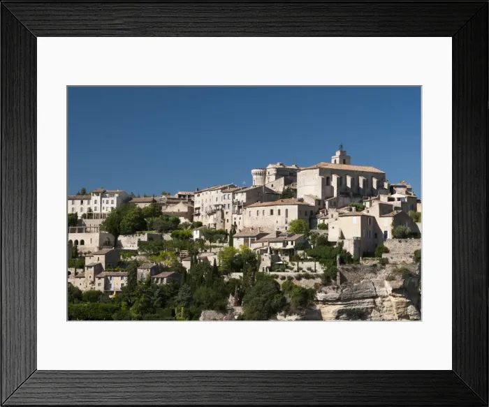 Framed Print : Gordes, Provence, France, Europe Framed Print : Gordes, Provence, France, Europe