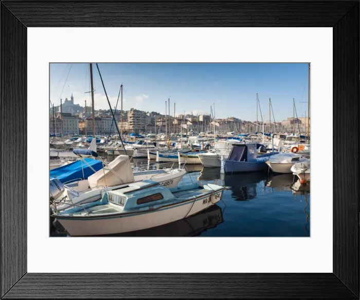 Framed Print : View across the Vieux Port, Marseille, Bouches-du-Rhone, Provence-Alpes-Cote-d Azur, France, Mediterranean, Europe Framed Print : View across the Vieux Port, Marseille, Bouches-du-Rhone, Provence-Alpes-Cote-d Azur, France, Mediterranean, Europe