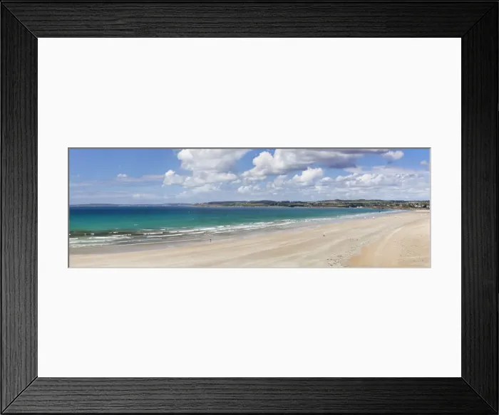 Framed Print : Beach of Pentrez Plage, Finistere, Brittany, France, Europe Framed Print : Beach of Pentrez Plage, Finistere, Brittany, France, Europe