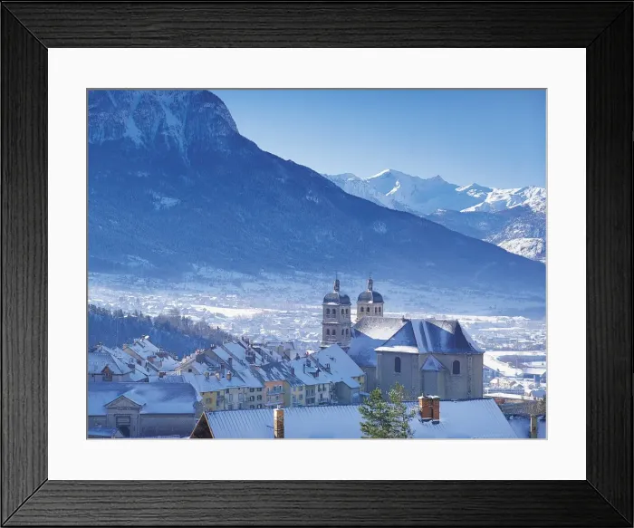Framed Print : Briancon, Hautes-alpes, France Framed Print : Briancon, Hautes-alpes, France