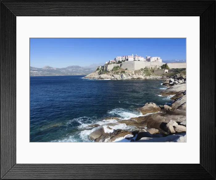 Framed Print : Citadel, Calvi, Balagne, Corsica, France, Mediterranean, Europe Framed Print : Citadel, Calvi, Balagne, Corsica, France, Mediterranean, Europe