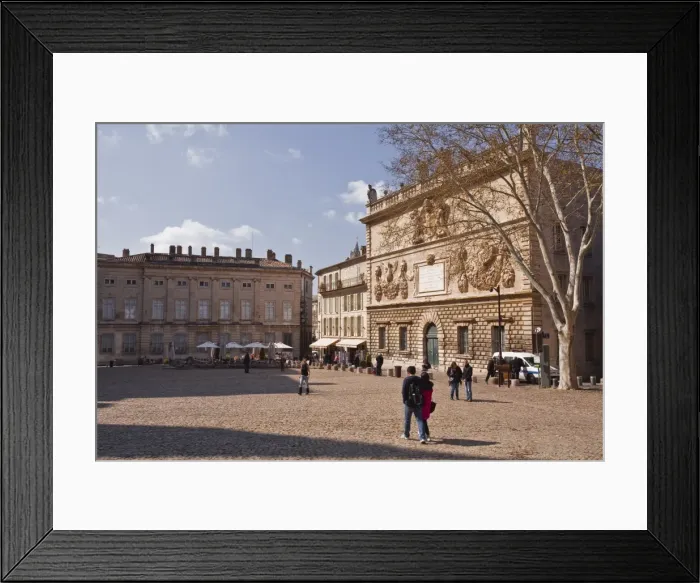 Framed Print : Place du Palais des Papes, Avignon, Vaucluse, France, Europe Framed Print : Place du Palais des Papes, Avignon, Vaucluse, France, Europe