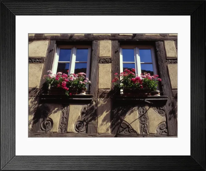 Framed Print : Building Exterior, Colmar, Alsace, France Framed Print : Building Exterior, Colmar, Alsace, France