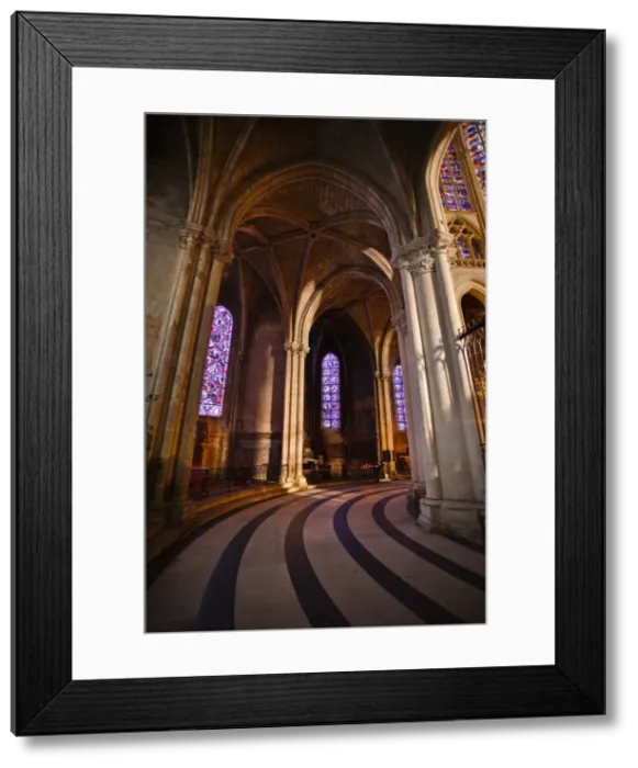 Framed Print : Chapels inside Saint Gatien cathedral, Tours, Indre-et-Loire, Centre, France, Europe Framed Print : Chapels inside Saint Gatien cathedral, Tours, Indre-et-Loire, Centre, France, Europe