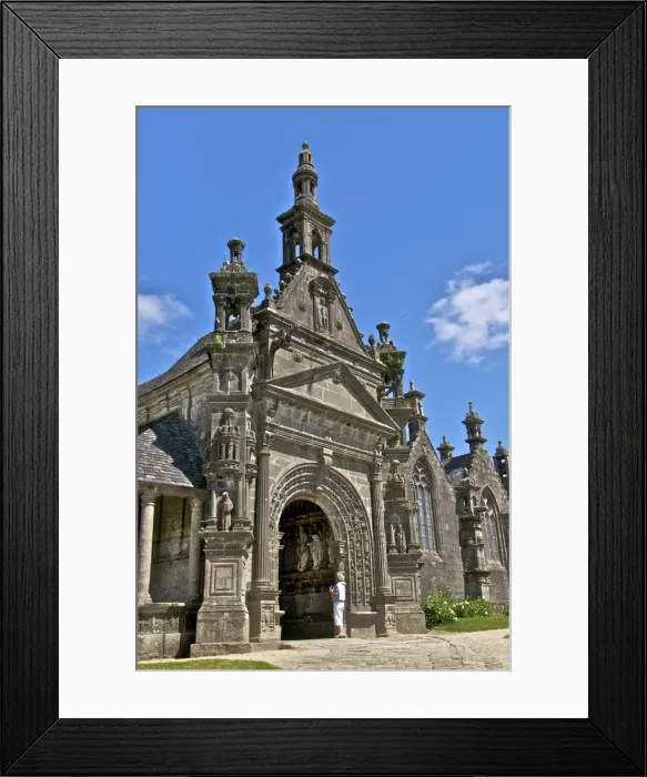 Framed Print : Church dating from the 16th and 17th centuries, Guimiliau enclosure, Finistere, Brittany, Europe Framed Print : Church dating from the 16th and 17th centuries, Guimiliau enclosure, Finistere, Brittany, Europe