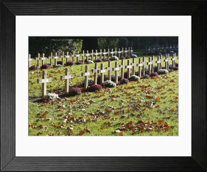Framed Print : World War I cemetery, Bagneux, Hauts-de-Seine, France, Europe Framed Print : World War I cemetery, Bagneux, Hauts-de-Seine, France, Europe