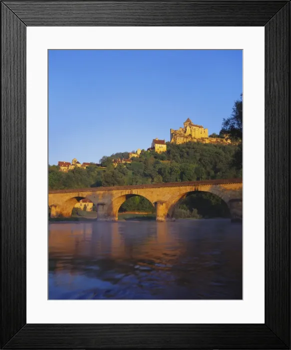 Framed Print : Chateau de Castelnaud and Castelnaud Bridge, Castelnaud la Chapelle, Dordorgne, France Framed Print : Chateau de Castelnaud and Castelnaud Bridge, Castelnaud la Chapelle, Dordorgne, France
