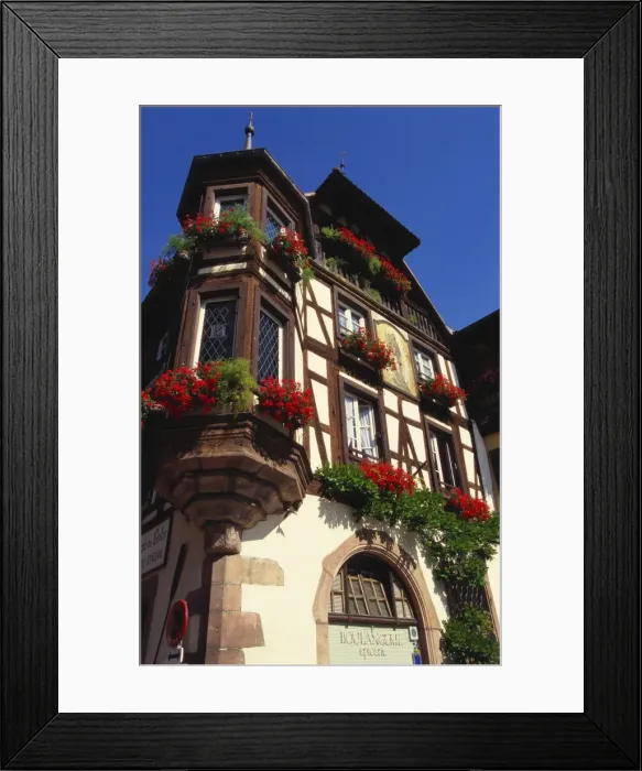 Framed Print : Kaysersberg, Upper Alsace, France, Europe Framed Print : Kaysersberg, Upper Alsace, France, Europe