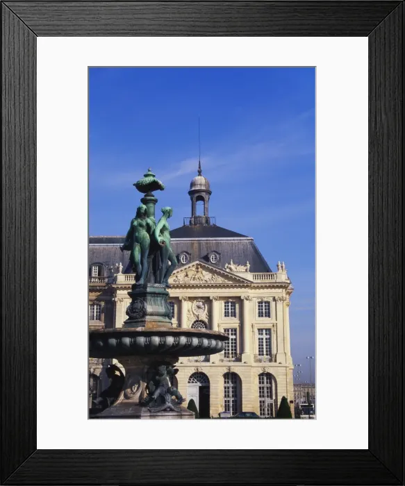 Framed Print : Place de la Bourse, Bordeaux, France Framed Print : Place de la Bourse, Bordeaux, France