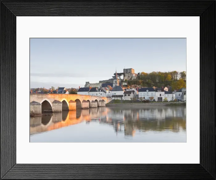 Framed Print : The small town of Montrichard and the River Cher, Loir-et-Cher, France, Europe Framed Print : The small town of Montrichard and the River Cher, Loir-et-Cher, France, Europe
