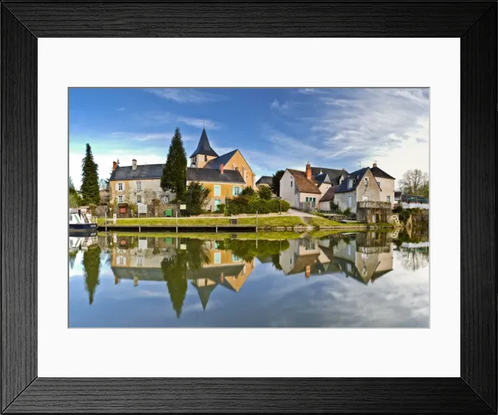 Framed Print : The village of Malicorne-sur-Sarthe, Sarthe, Pays de la Loire, France, Europe Framed Print : The village of Malicorne-sur-Sarthe, Sarthe, Pays de la Loire, France, Europe