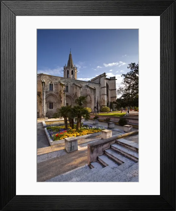 Framed Print : Temple Saint Martial and Agricol Perdiguier Square in the centre of Avignon, Vaucluse, France, Europe Framed Print : Temple Saint Martial and Agricol Perdiguier Square in the centre of Avignon, Vaucluse, France, Europe