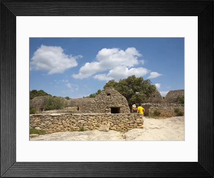 Framed Print : Village des Bories, Gordes, Provence, France, Europe Framed Print : Village des Bories, Gordes, Provence, France, Europe