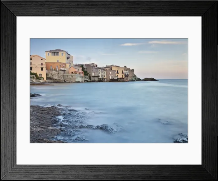 Framed Print : Erbalunga, Corsica, France, Mediterranean, Europe Framed Print : Erbalunga, Corsica, France, Mediterranean, Europe
