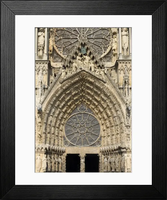 Framed Print : Cathedral west door, Rheims, UNESCO World Heritage Site, Marne, France, Europe Framed Print : Cathedral west door, Rheims, UNESCO World Heritage Site, Marne, France, Europe